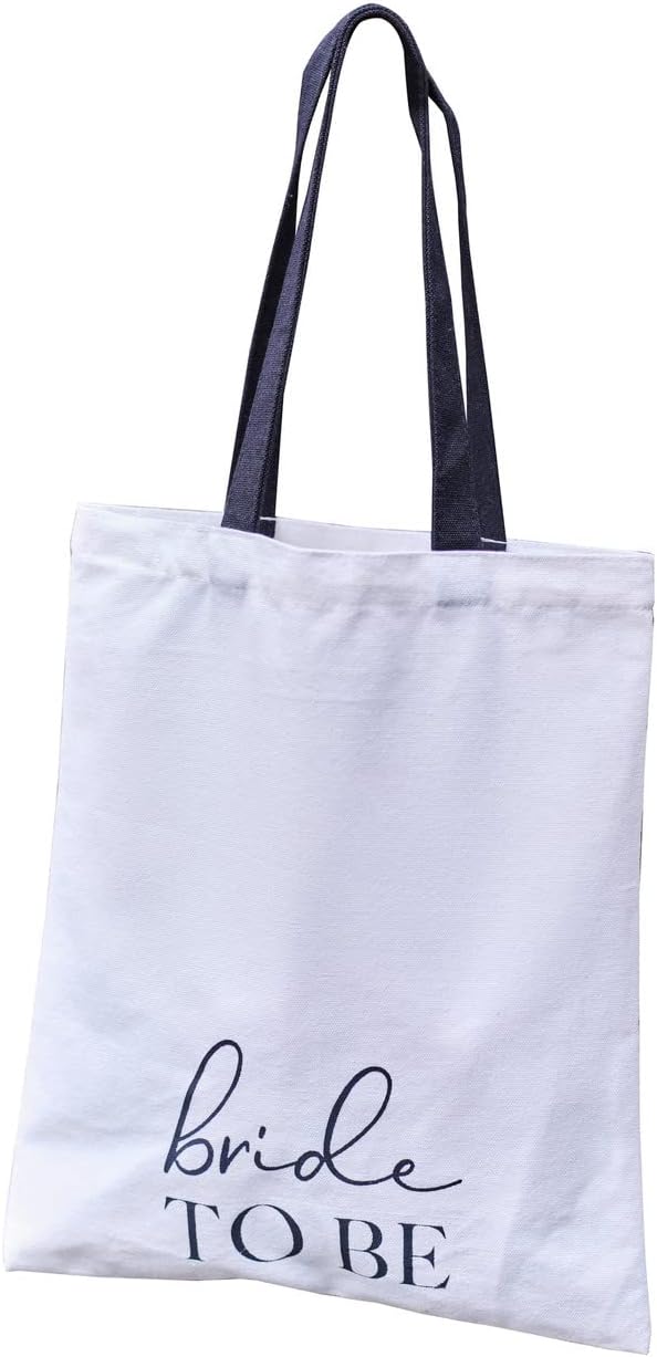 Ginger Ray Bride To Be Hen Tote Party Canvas Gift Bag