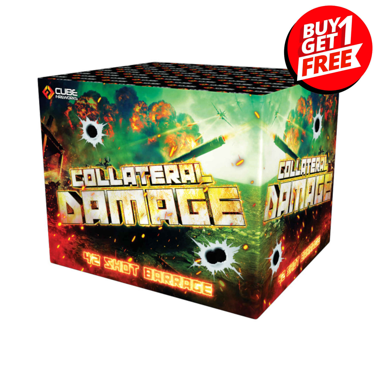 Collateral Damage 42 Shot Barrage