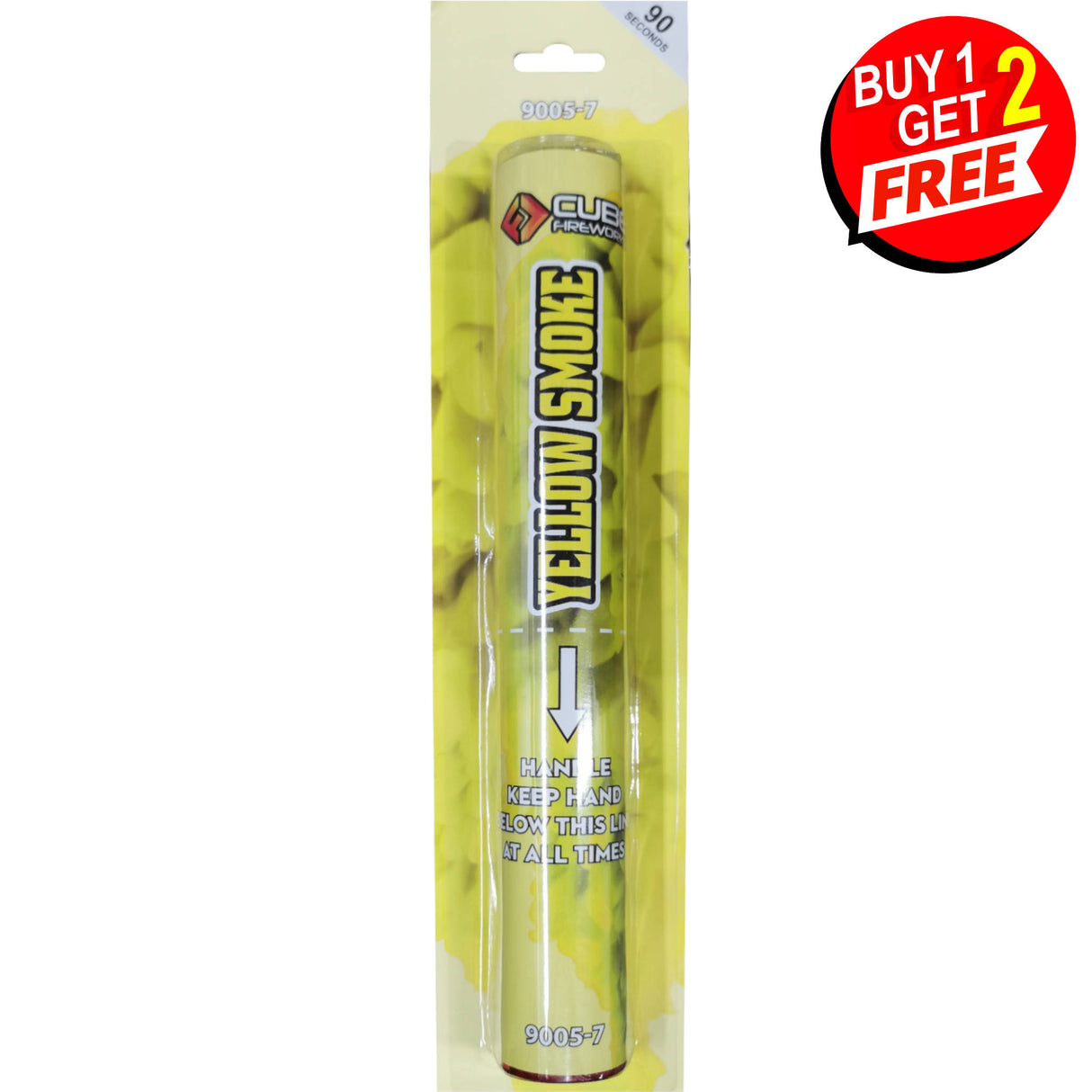 Handheld Smoke Flare | Yellow