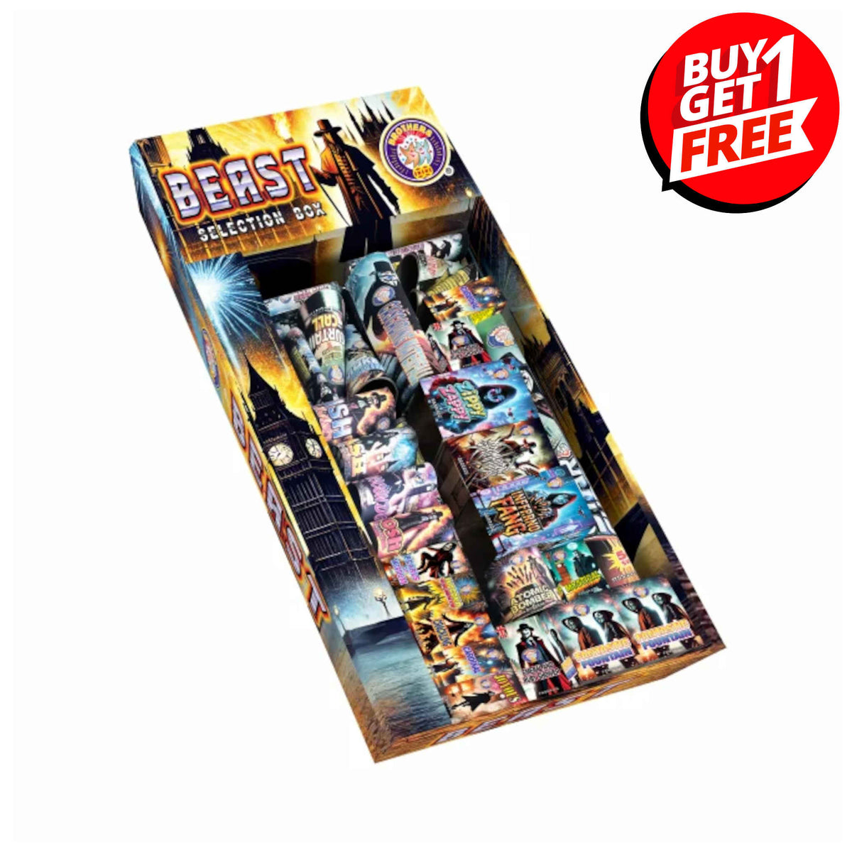 Beast Selection Box 37 Piece Buy 1 Get 1 Free