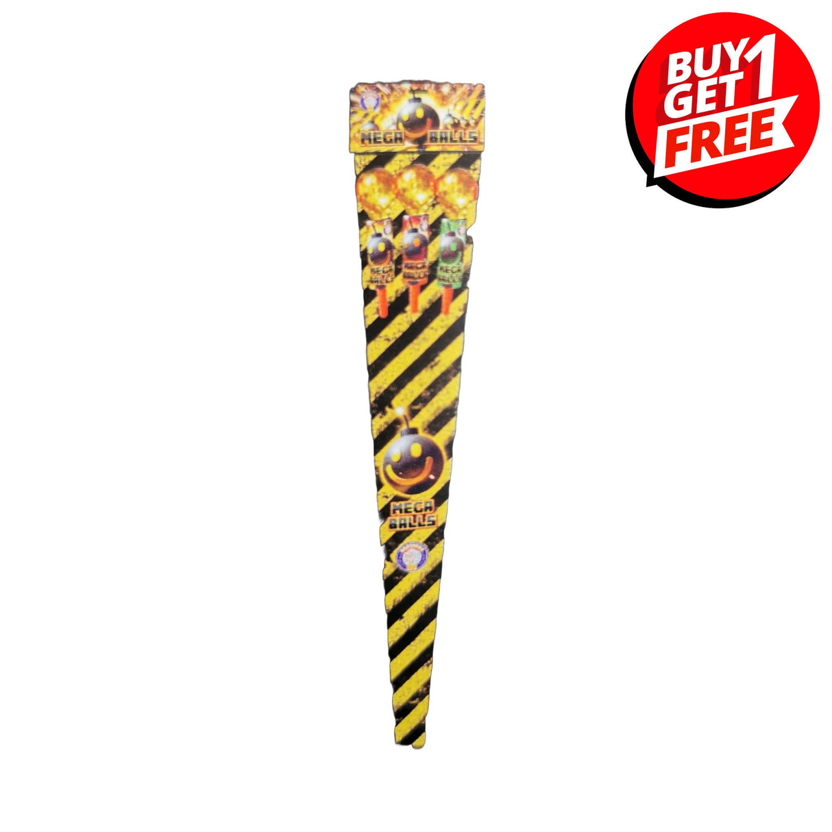 Mega Balls 3 Piece Rockets