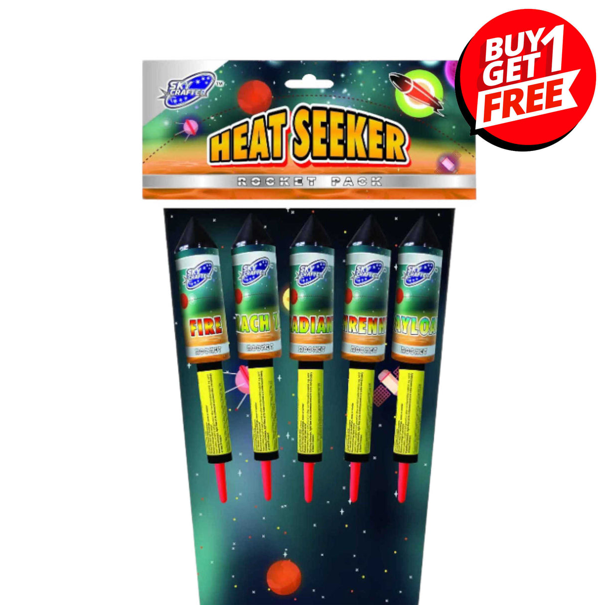 Heat Seeker | 5 Piece Rockets