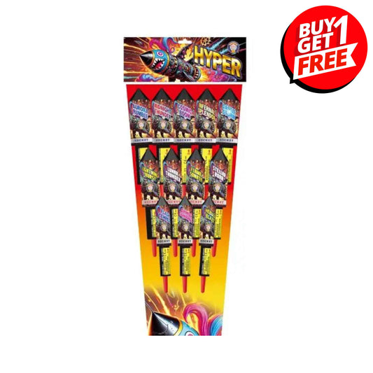 Hyper 12 Piece Rockets