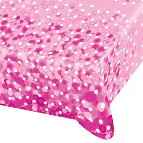 Pink Sparkle Paper Tablecover