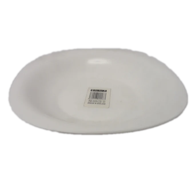 Square Soup Plate White