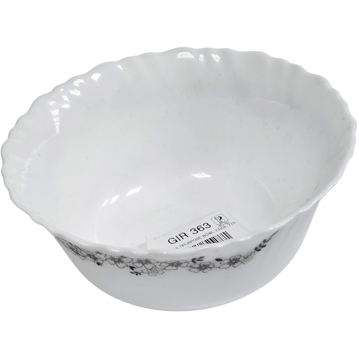 Blossom Black Deep Cereal Bowl