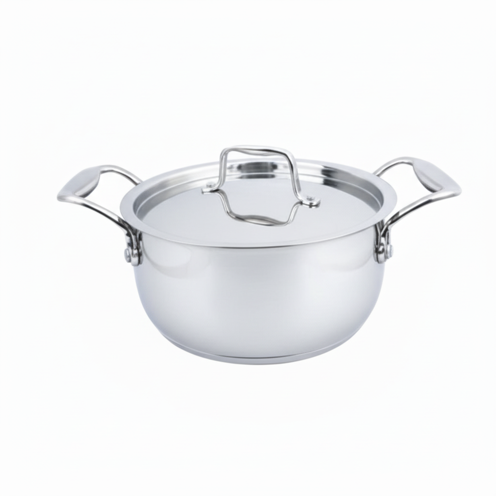 20cm Stainless Steel Casserole