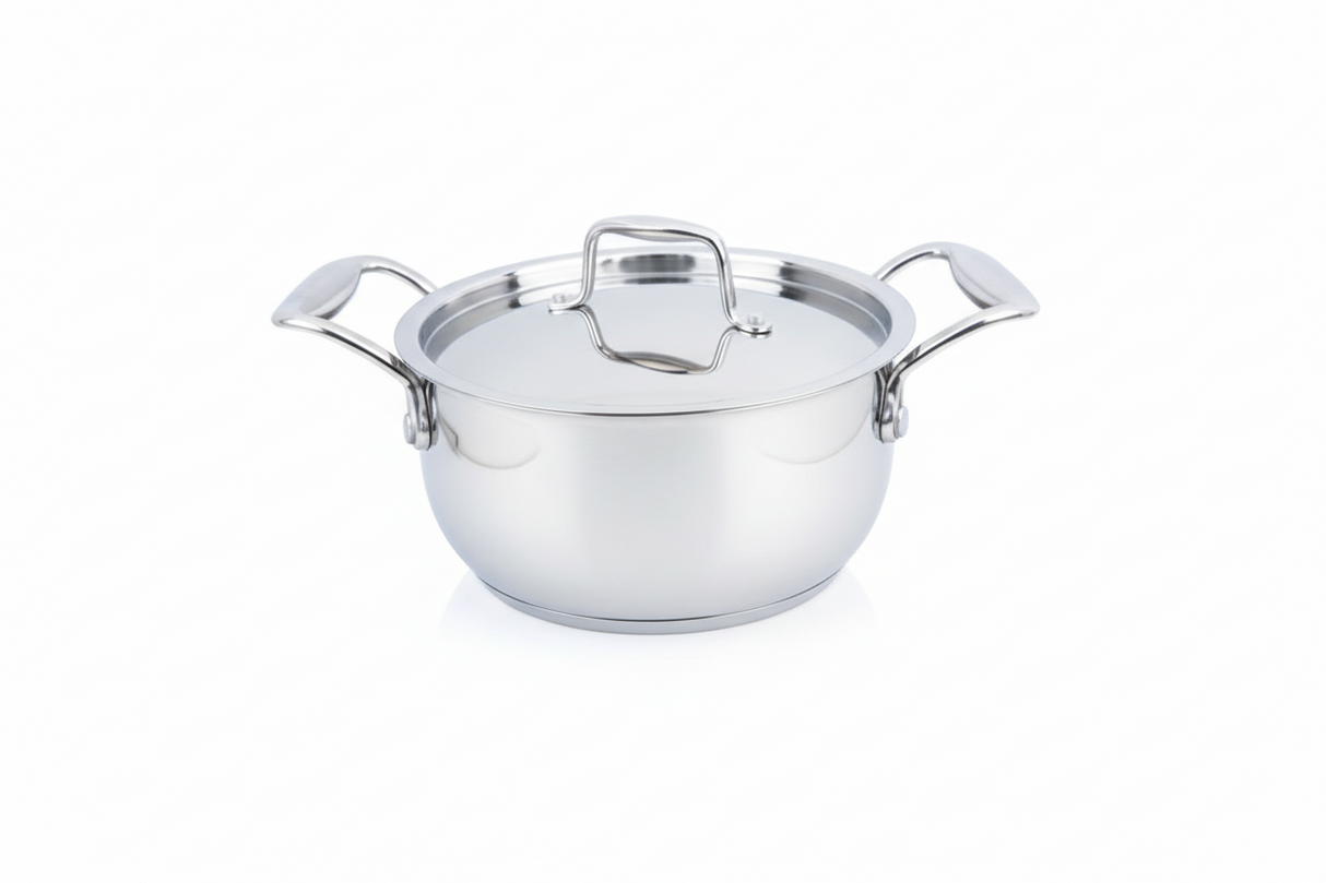 24cm Stainless Steel Casserole