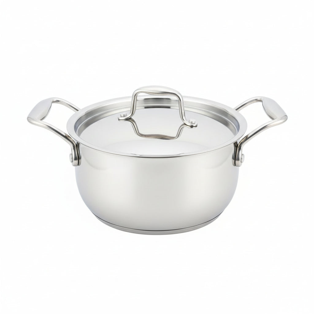 Mastercook 26cm Stainless Steel Casserole