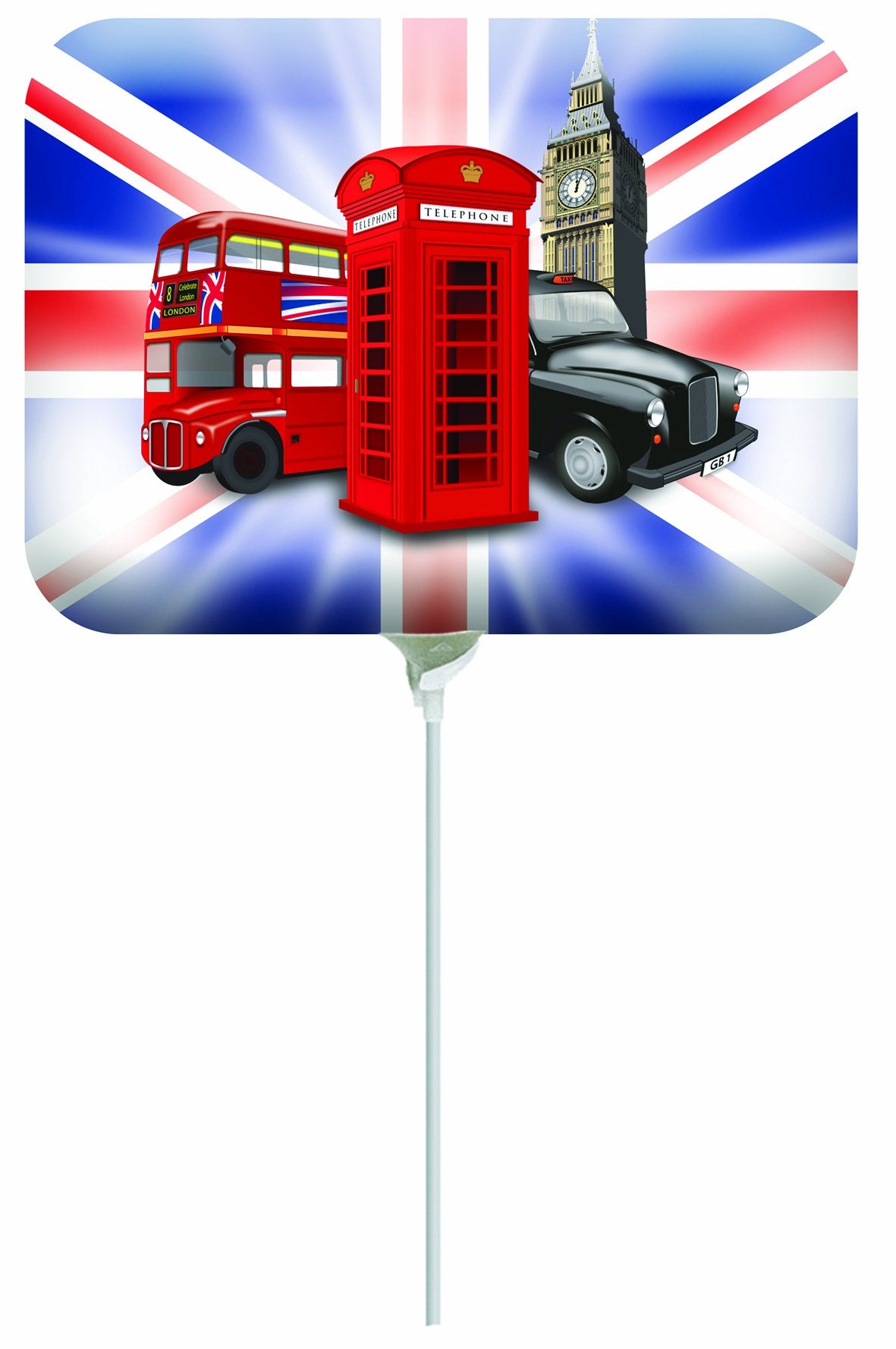 London Icons Foil Balloon
