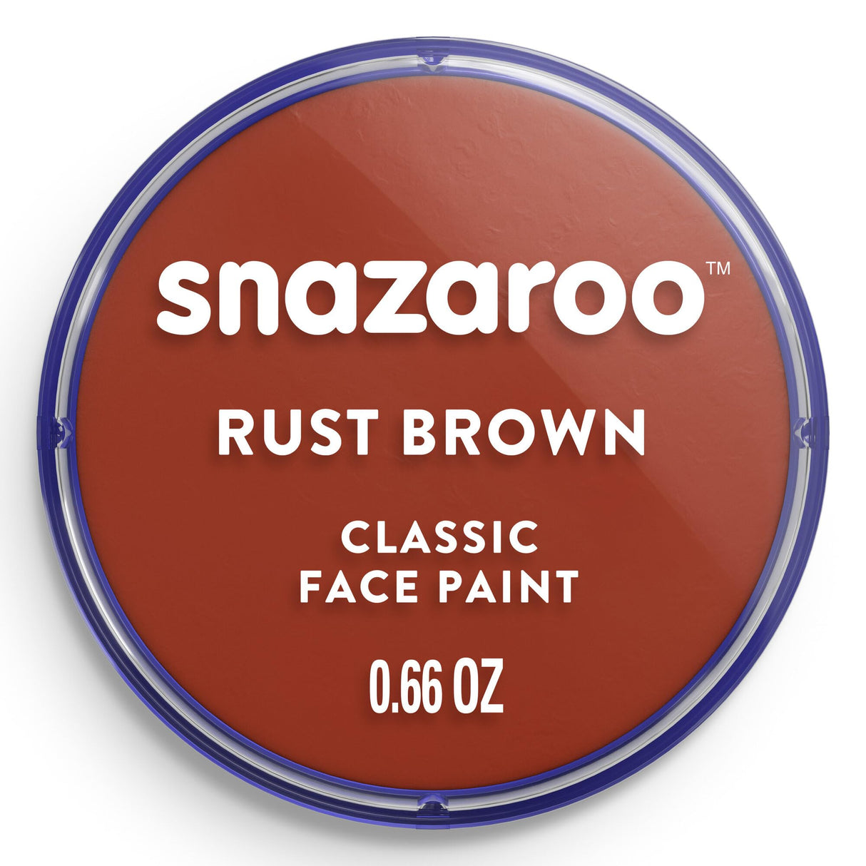 Snazaroo Classic Face and Body Paint for Kids and Adults, Rust Brown Colour, Water Based, Easily Washable, Non-Toxic, Makeup, Body Painting for Parties, for Ages 3+