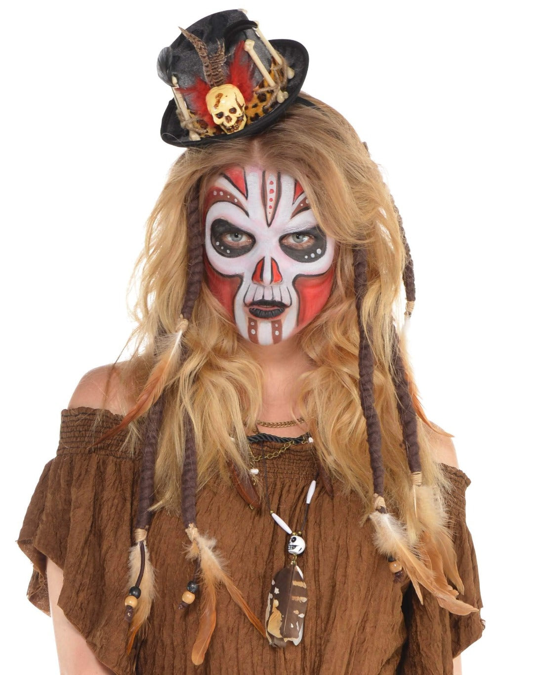 Witch Doctor Top Hat Headband