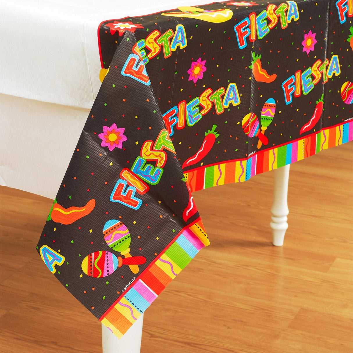 Fiesta Fun Paper Table Cover Party Accessory