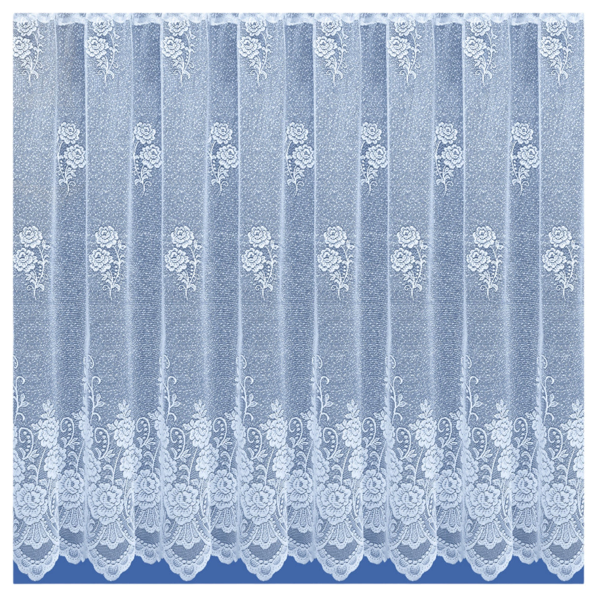 Chicago Panel Net Curtain White