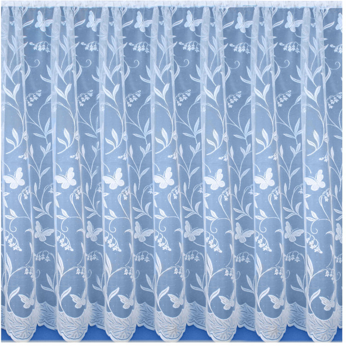 Hawaii Panel Net Curtain White