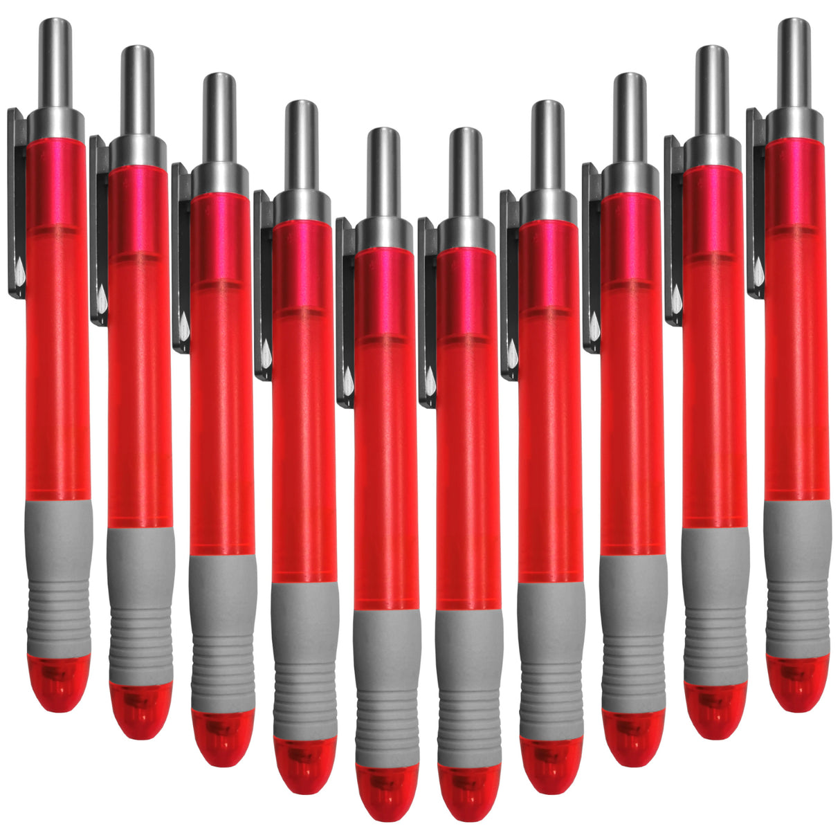 Retractable Highlighter Pens – 10 Pack (Available in Blue or Pink)