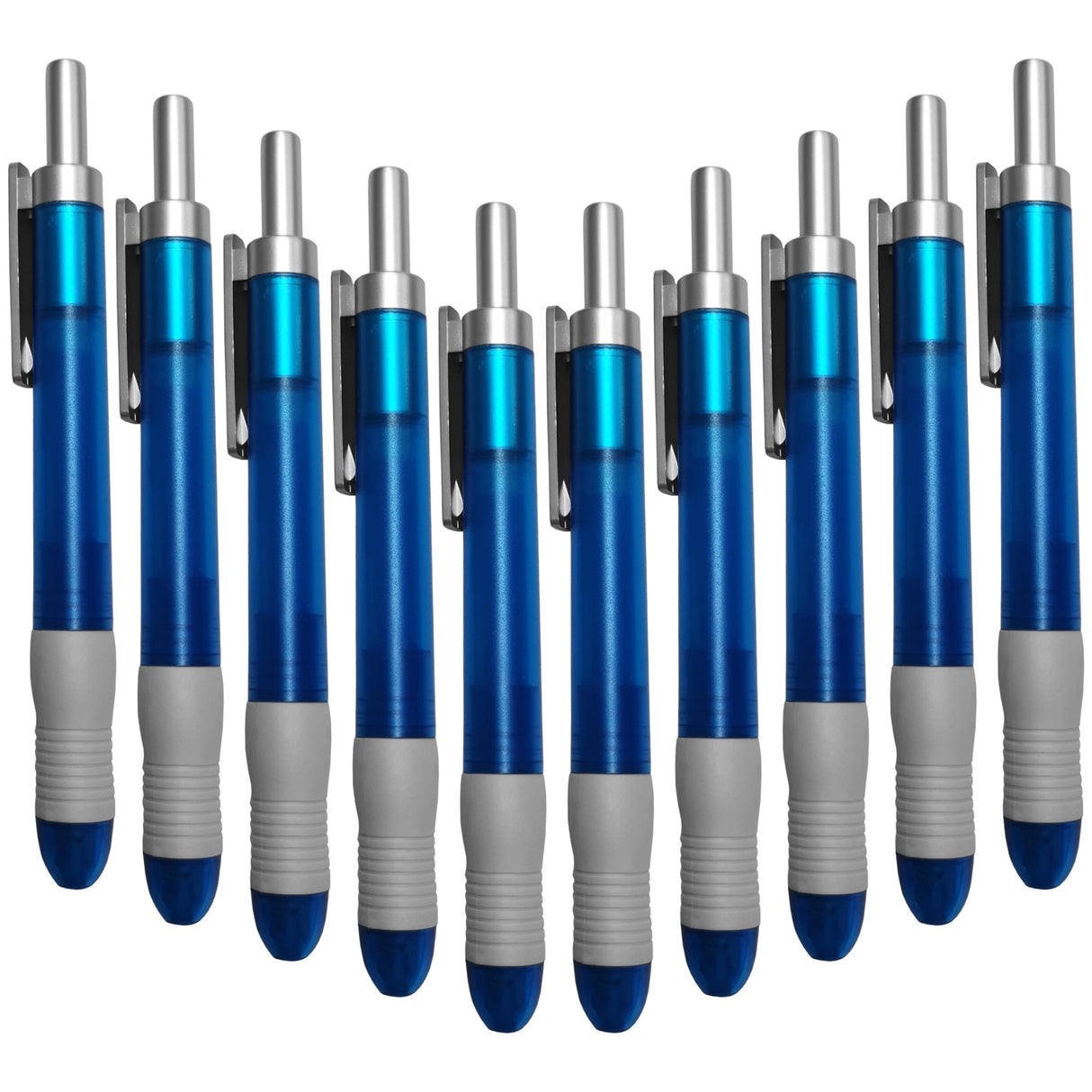 Retractable Highlighter Pens – 10 Pack (Available in Blue or Pink)