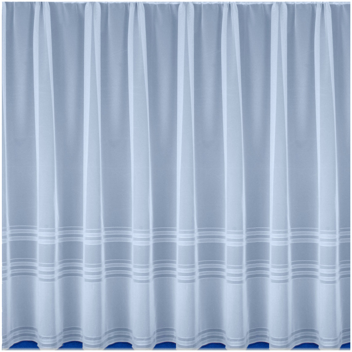 Hudson Panel Net Curtain White