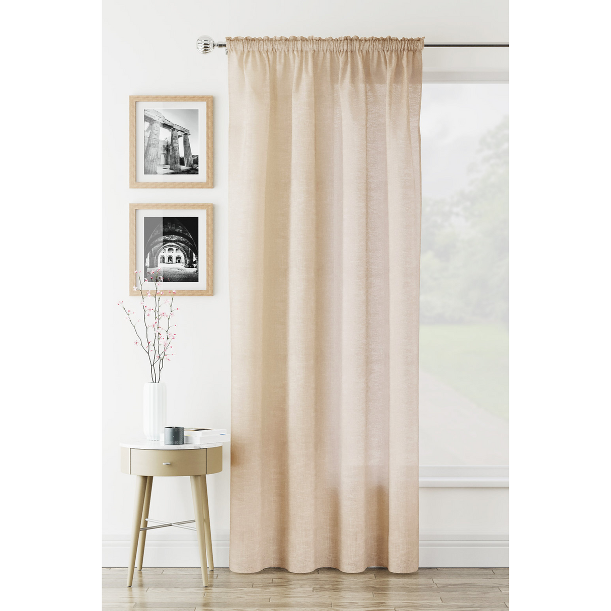 Rhodes Ready Made Voile Panel