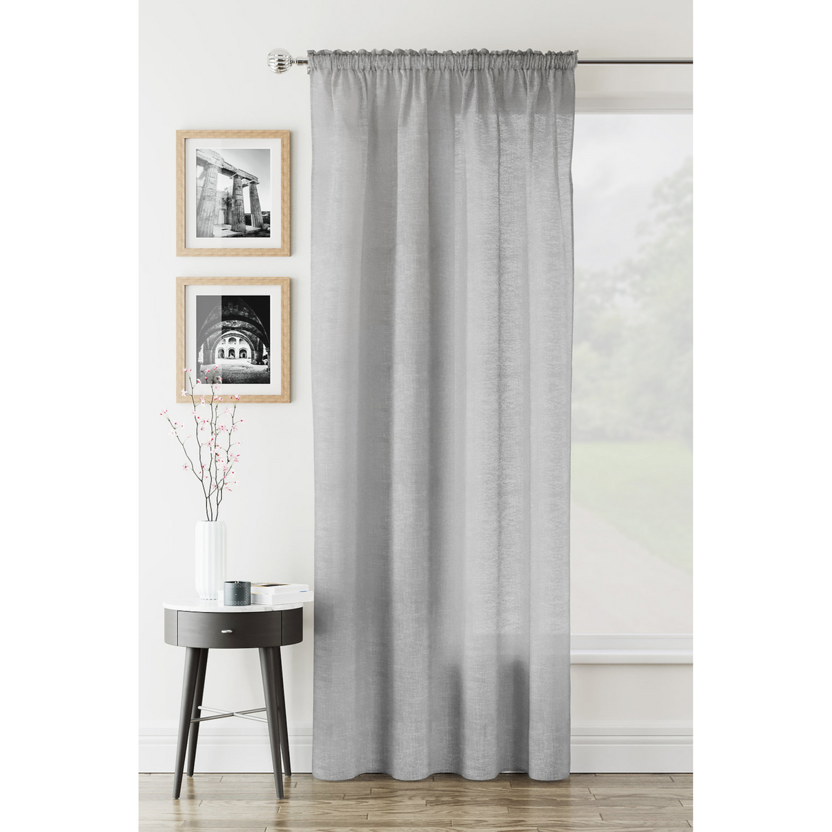 Rhodes Ready Made Voile Panel