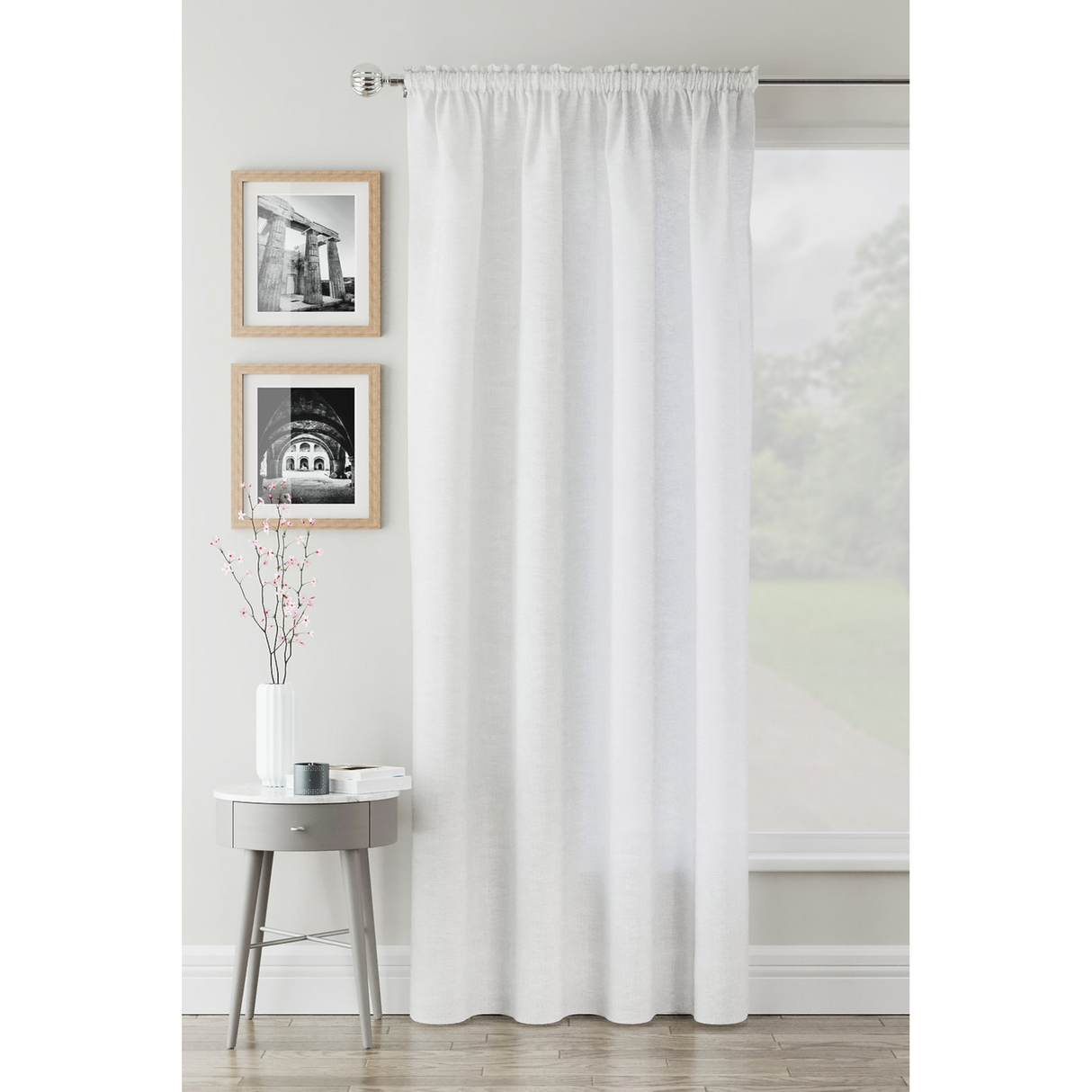 Rhodes Ready Made Voile Panel
