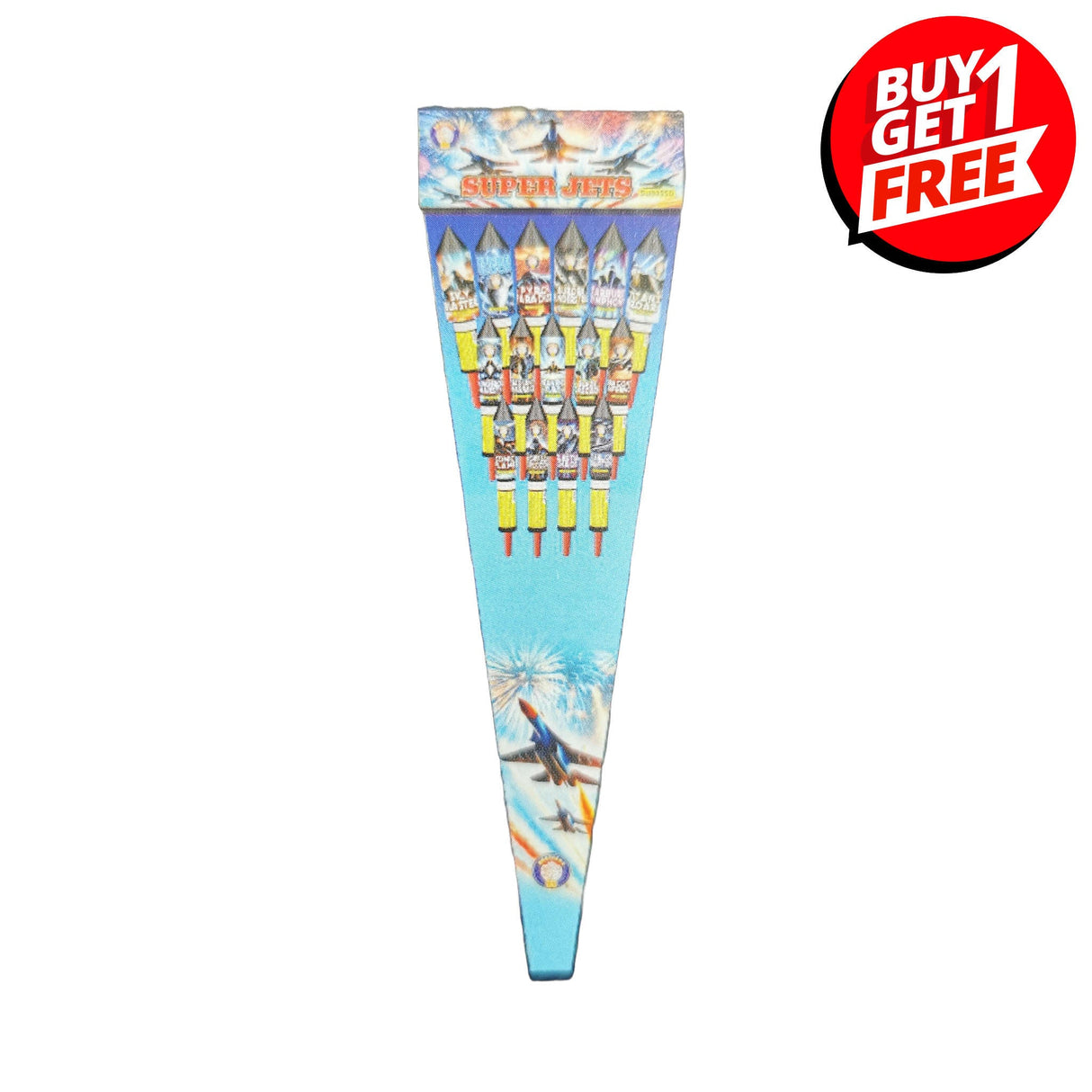 Super Jets 15 Piece Rockets