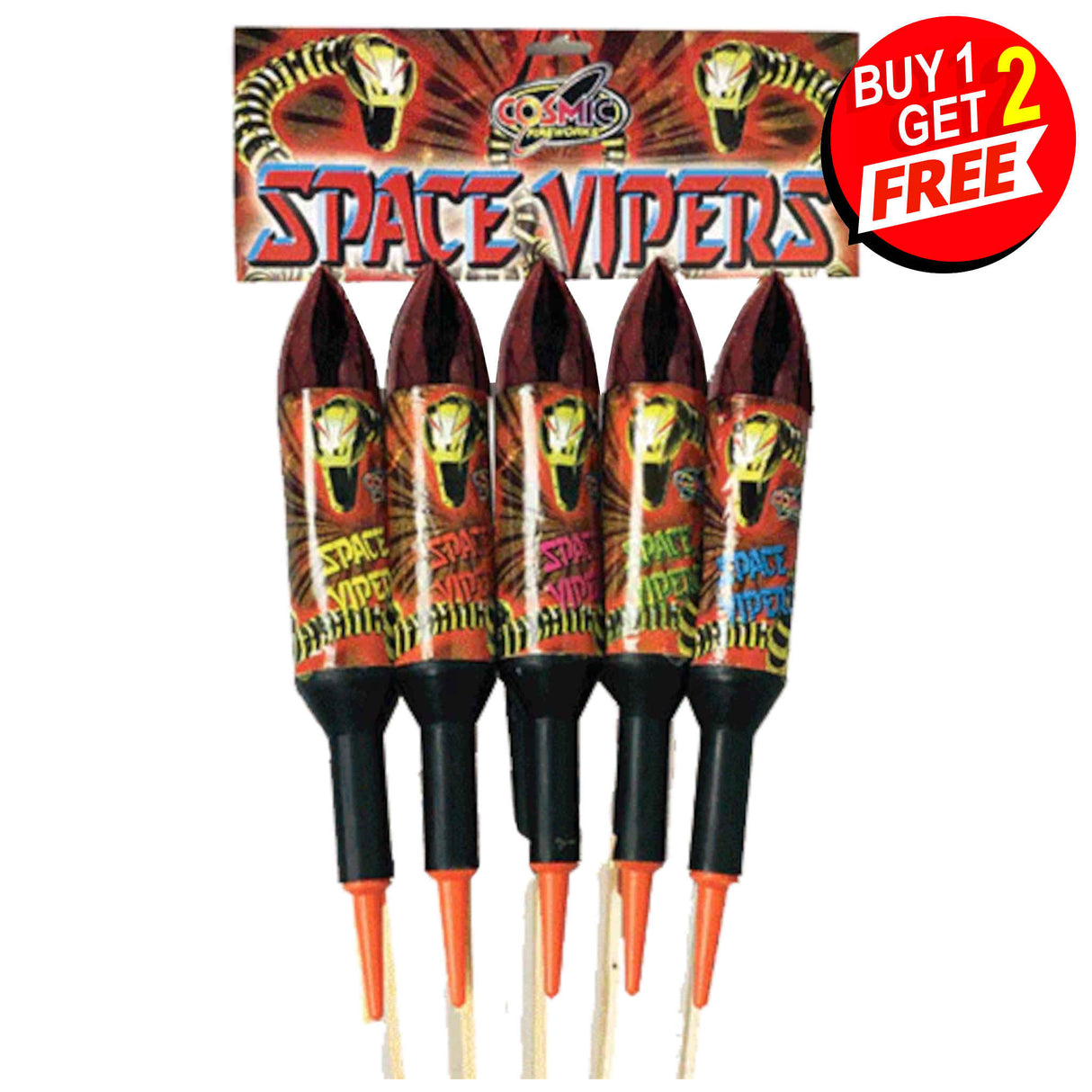 Space Vipers | 5 Piece Rockets