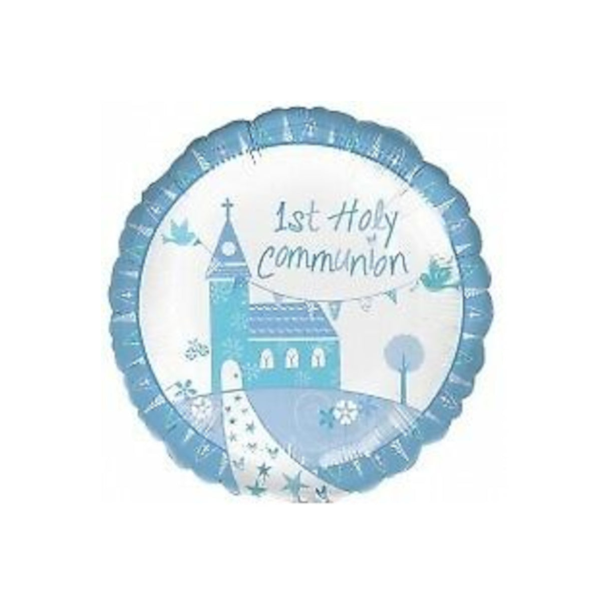 1st Holy Communion Foil Balloon 17in (43cm)
