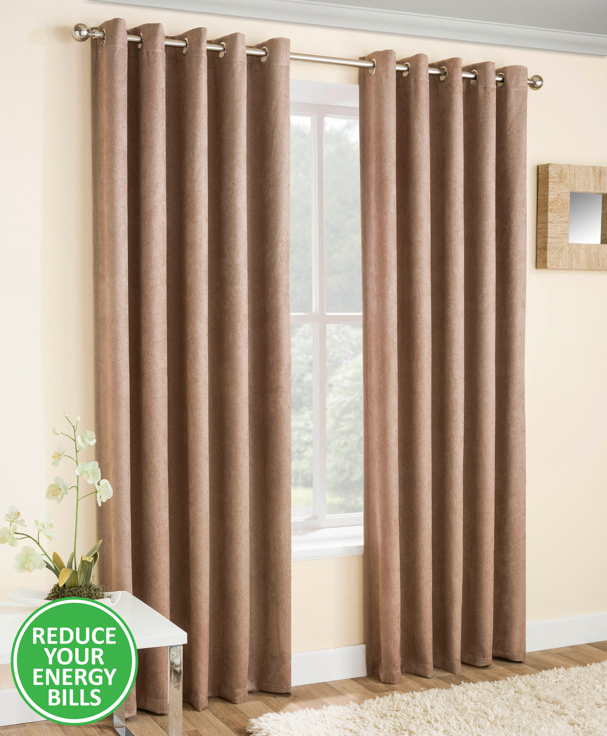 Vogue Ready Made Blackout Thermal Curtains