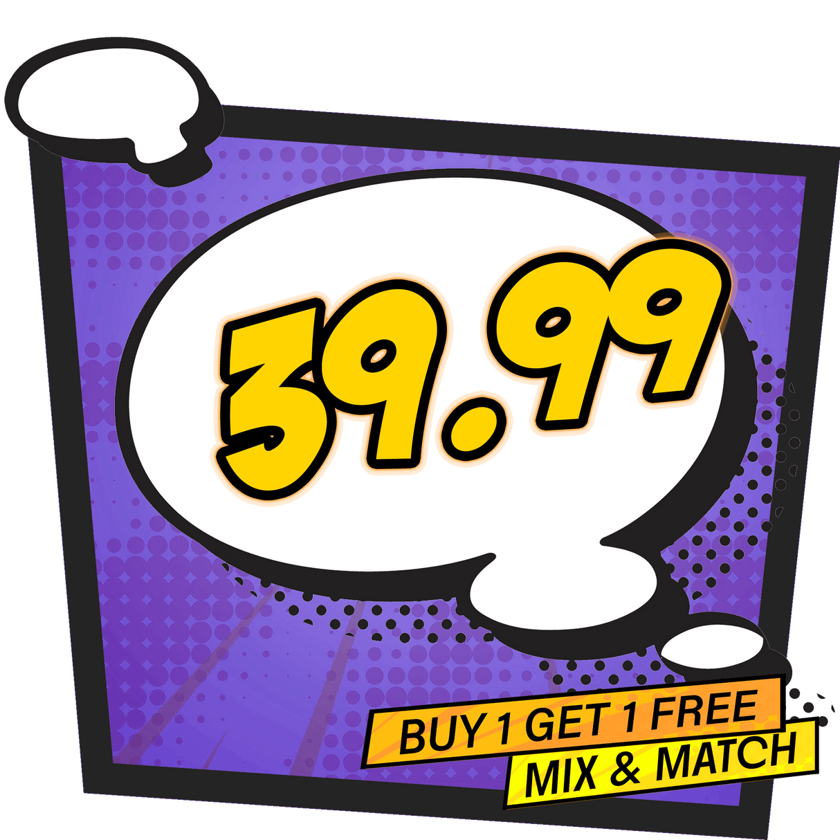 BUY 1 GET 1 FREE £39.99