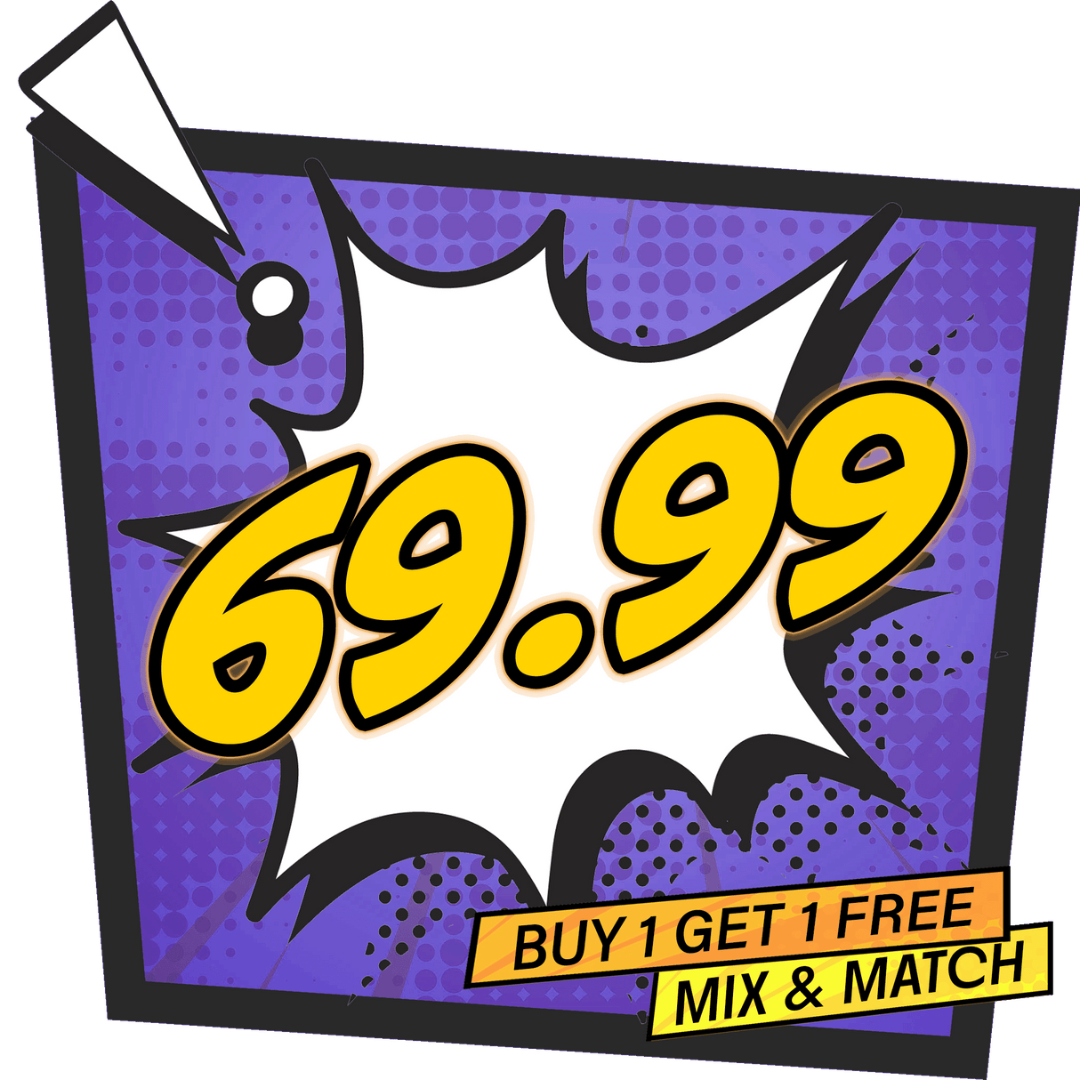 BUY 1 GET 1 FREE £69.99