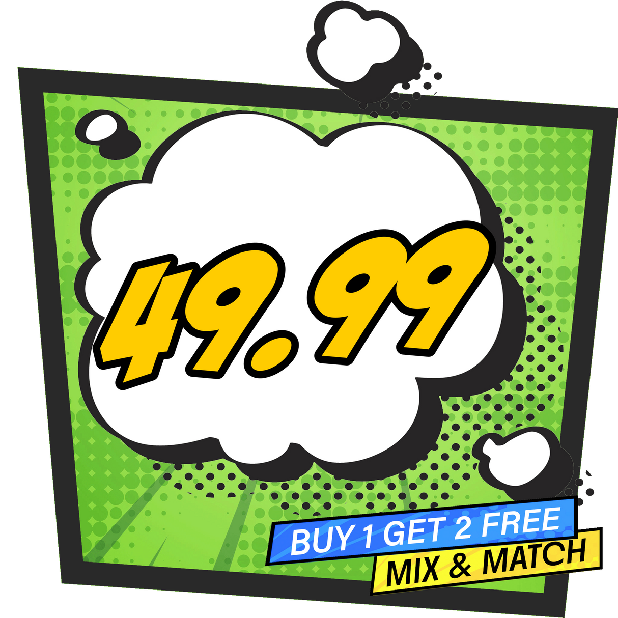 Fireworks BUY 1 GET 2 FREE £49.99 Mix & Match