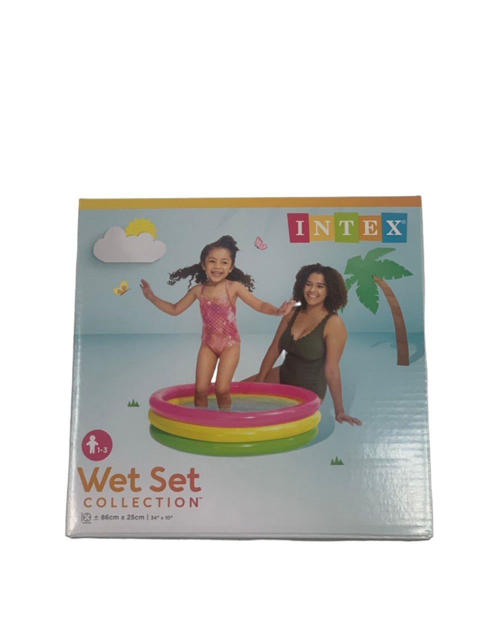 Intex Inflatable Swimming Pool Round 86x25cm