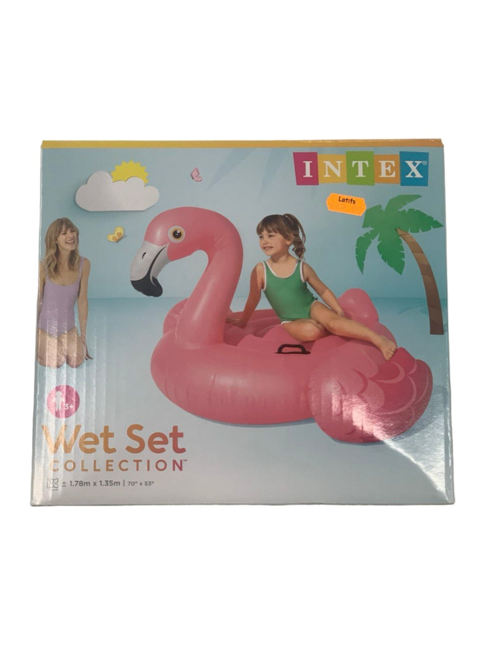 Intex Flamingo Ride-On 147x140x94cm – Latifs