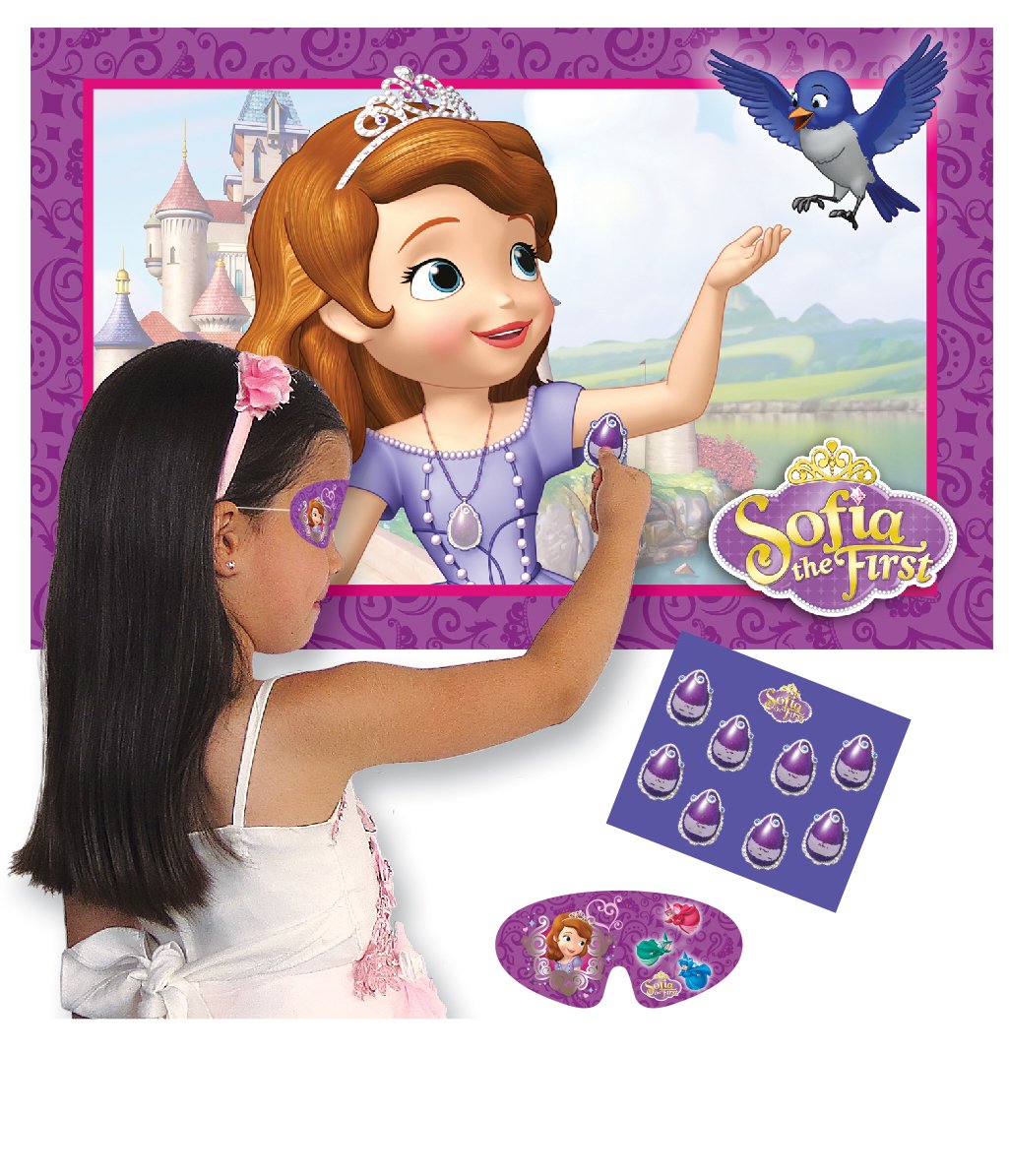 Disney Sofia The First Stick The Amulet Party Game