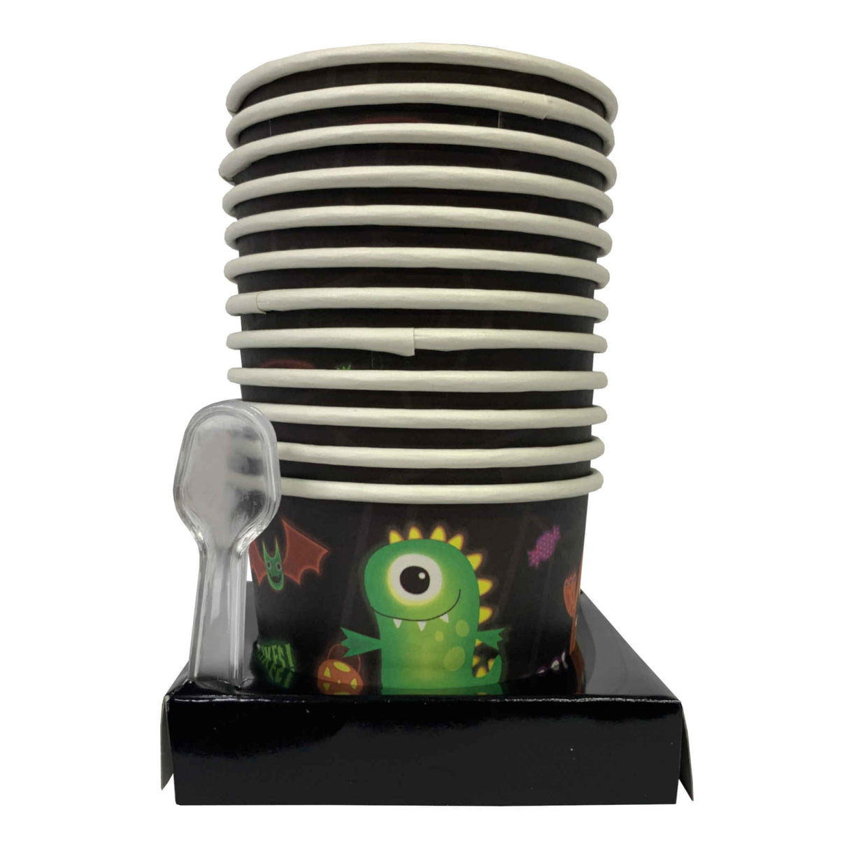 Boo Crew Monsters 12 Desert pots and spoon