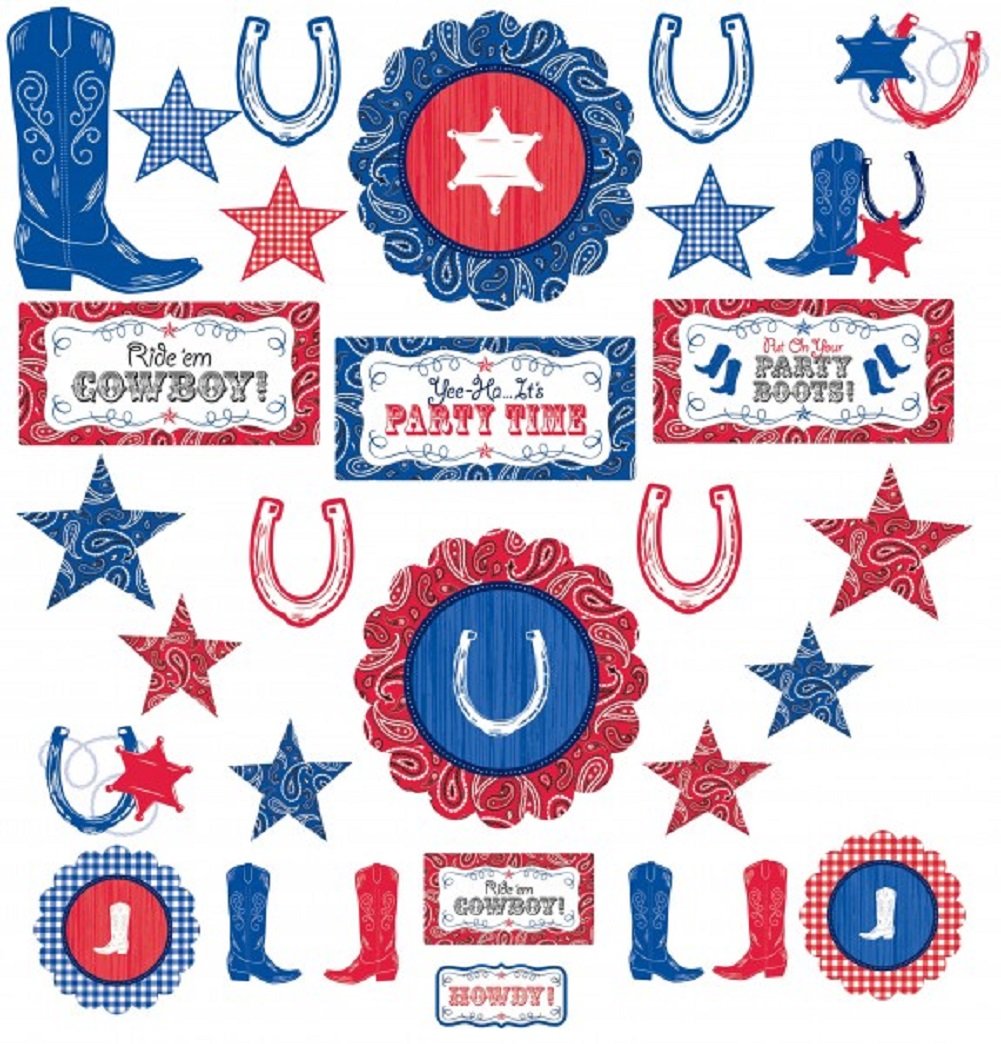 Western Assorted Cutouts