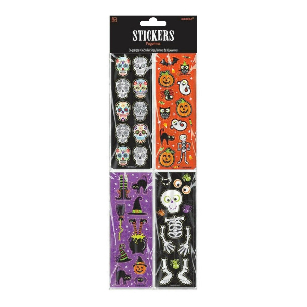 Halloween Stickers 36 Pack