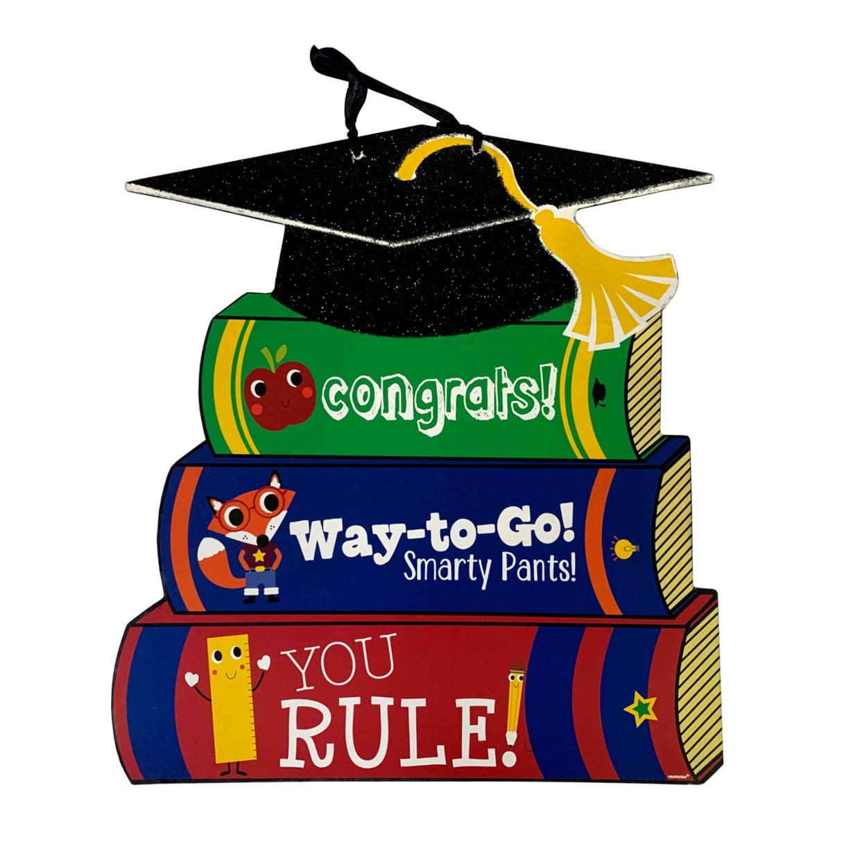 Glitter Graduation Sign