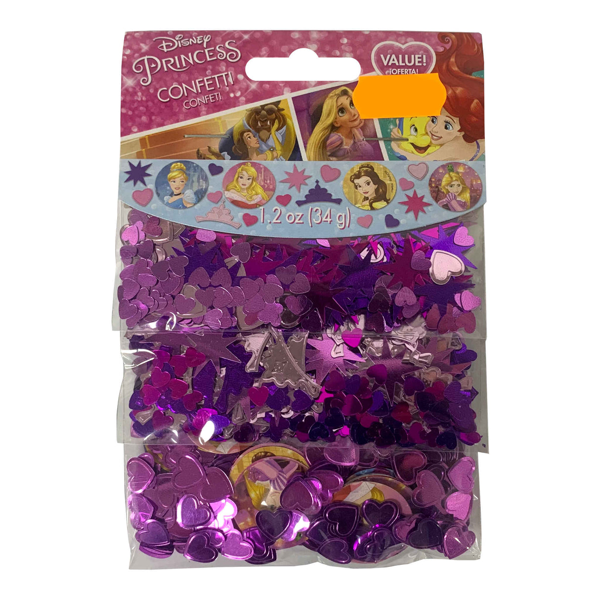 Disney Princess Confetti 1.2oz, 34g