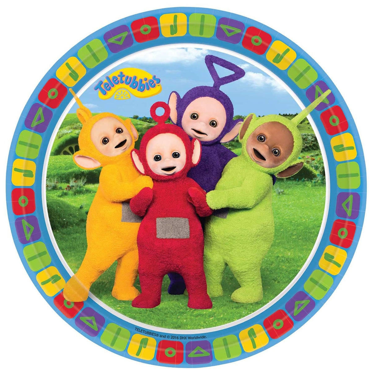 Teletubbies Paper Plates 8 Pack