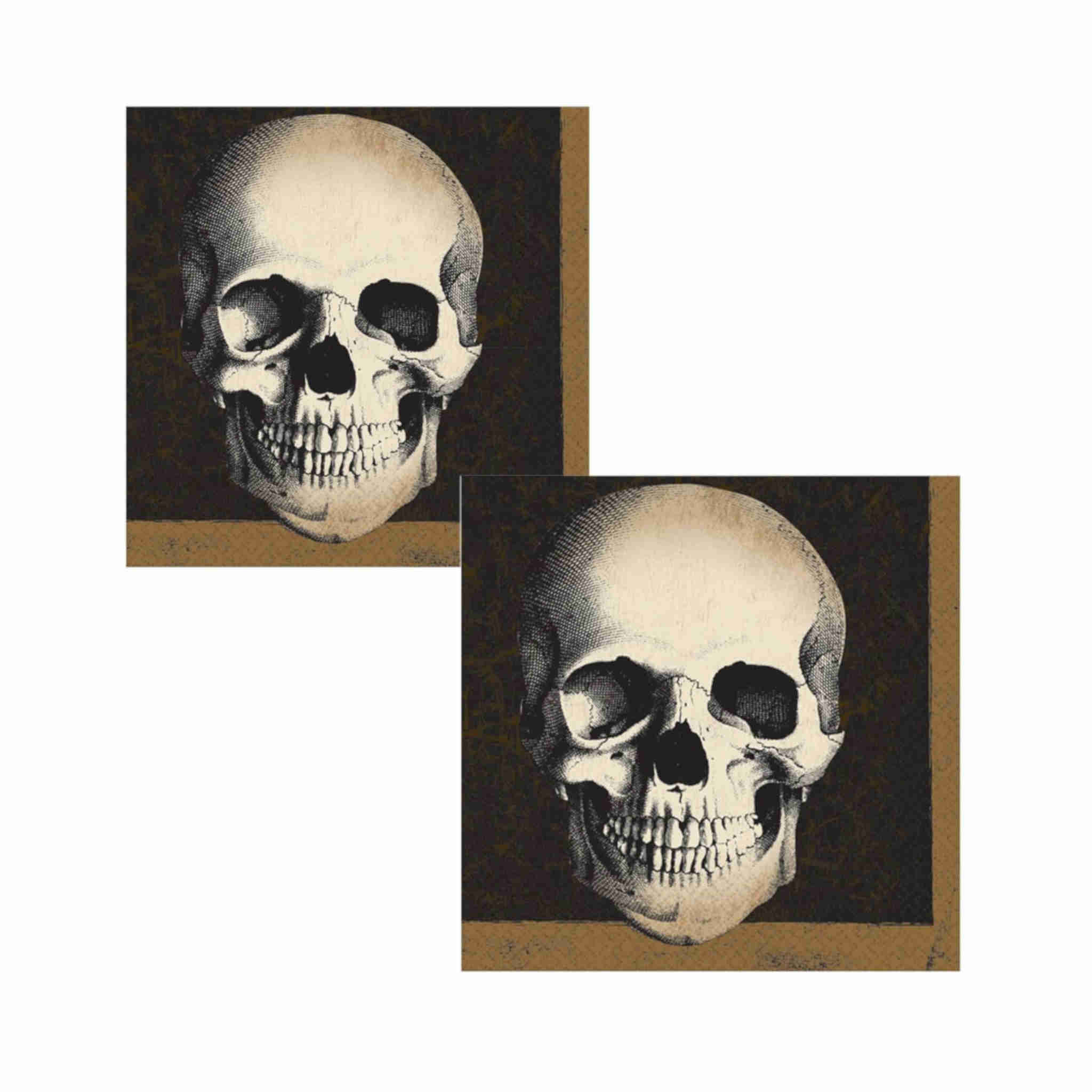 Luncheon Napkins | Boneyard | 2ply | 16 Pack