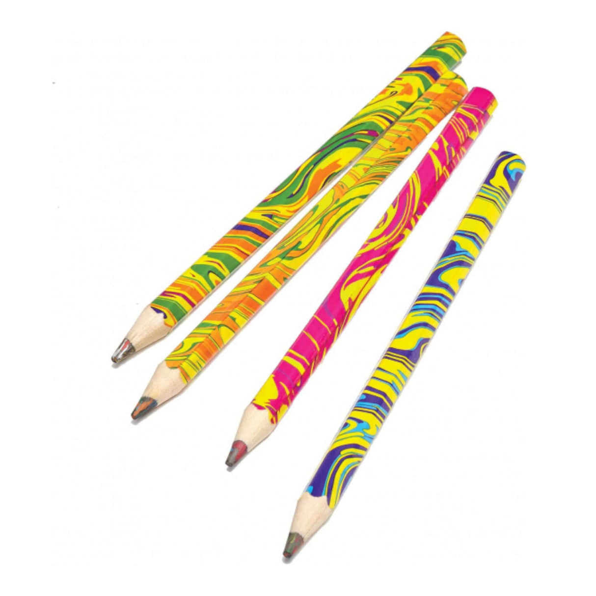 Party Bag Fillers Rainbow Pencils 4 Pack