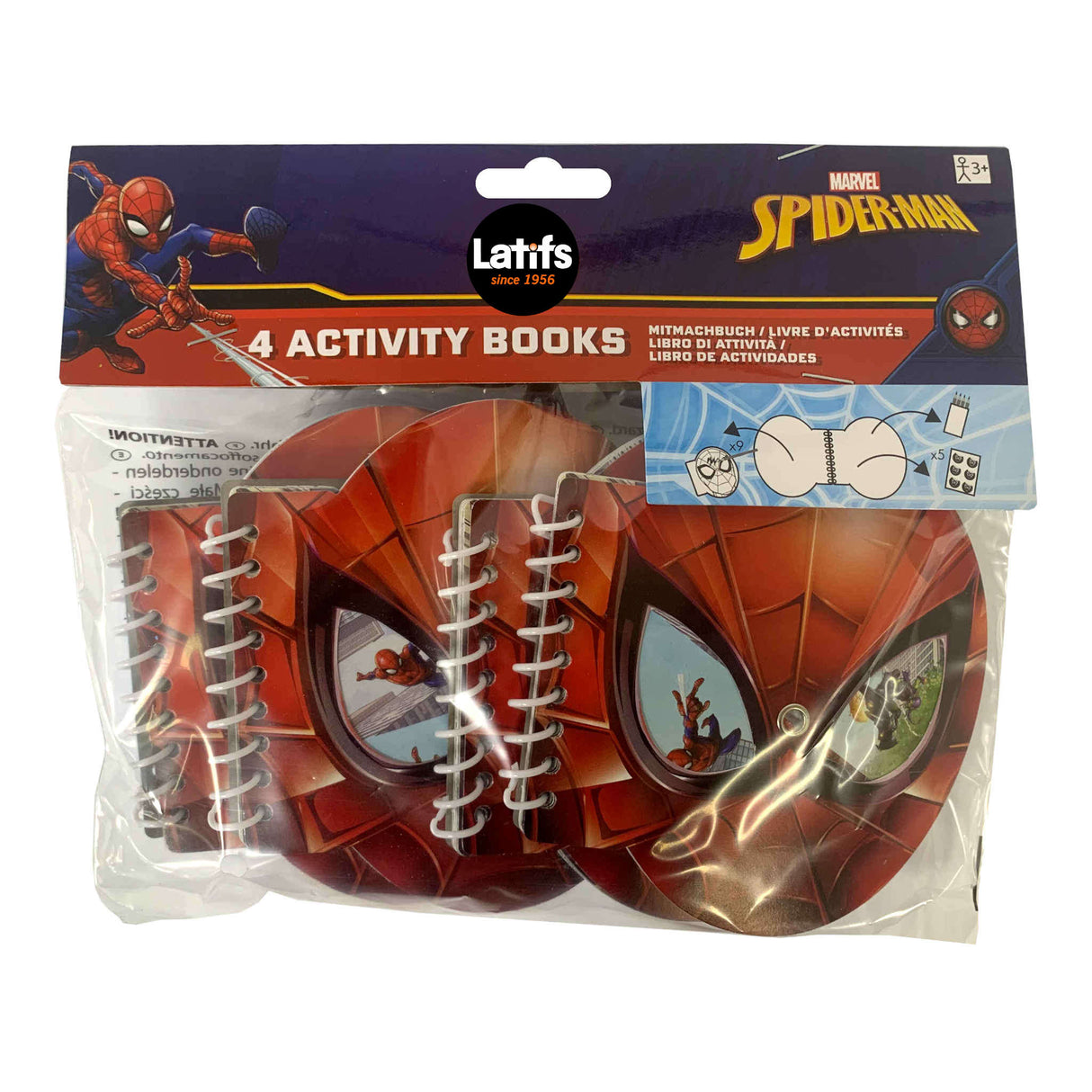 Marvel Spider-Man 4 Activity Books