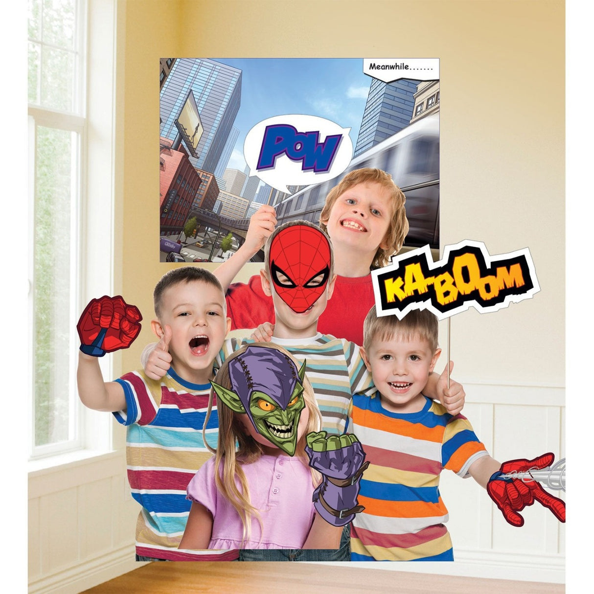 SpiderMan Photo Booth prop