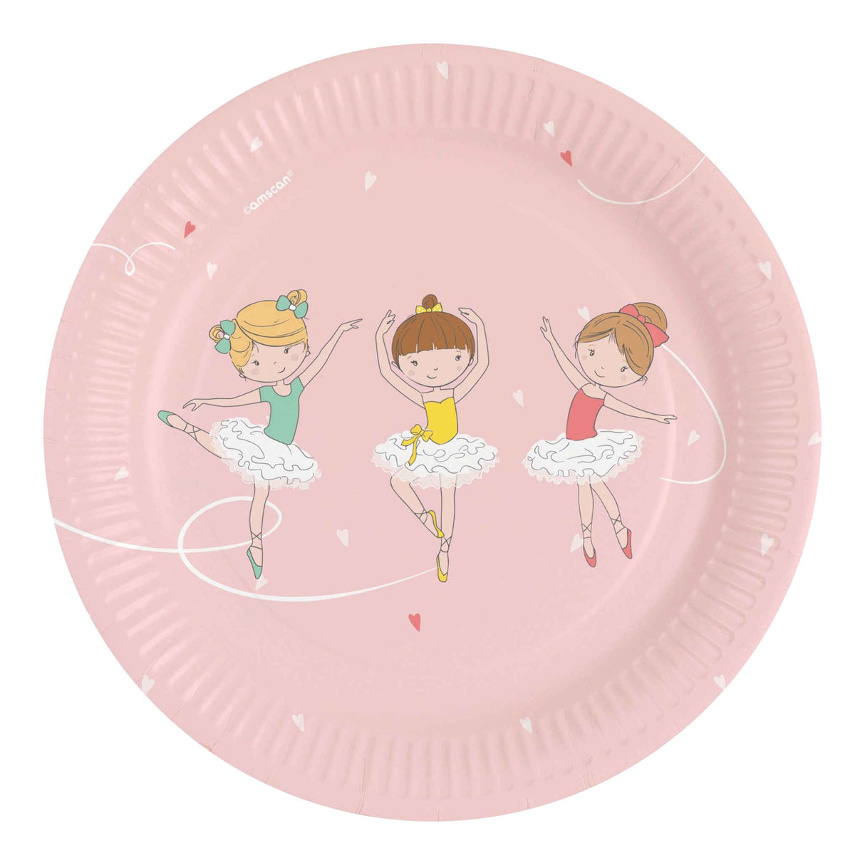 Ballerina Paper Plates 8 Pack