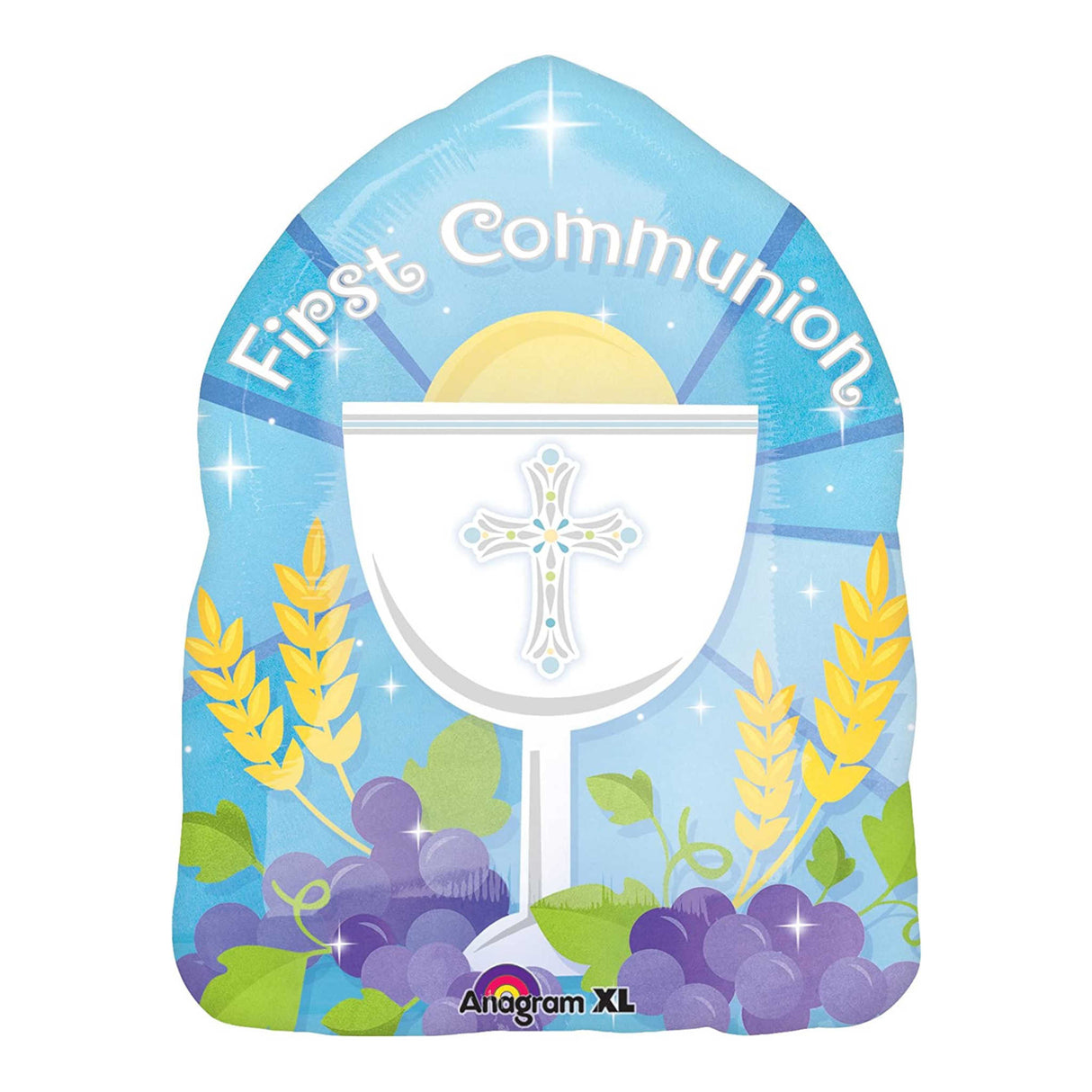First Communion Foil Balloon Jr Shape | 36 x 46cm