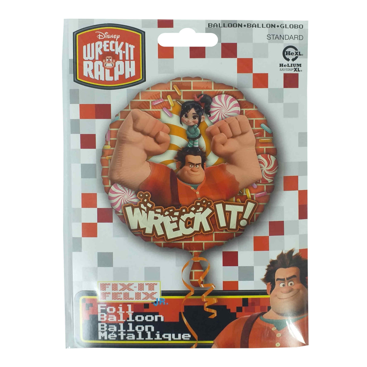 Disney Wreck-it Ralph Foil Balloon – 17 Inch (43cm)