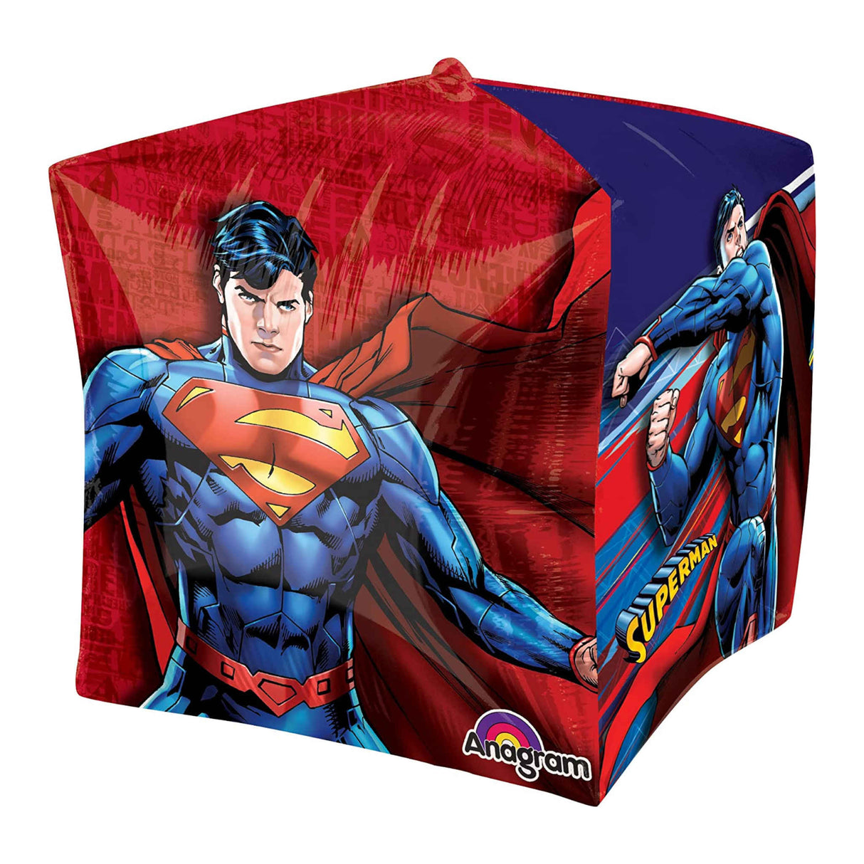 Superman Ultrashape Cubez Balloon 15 x 15 inch