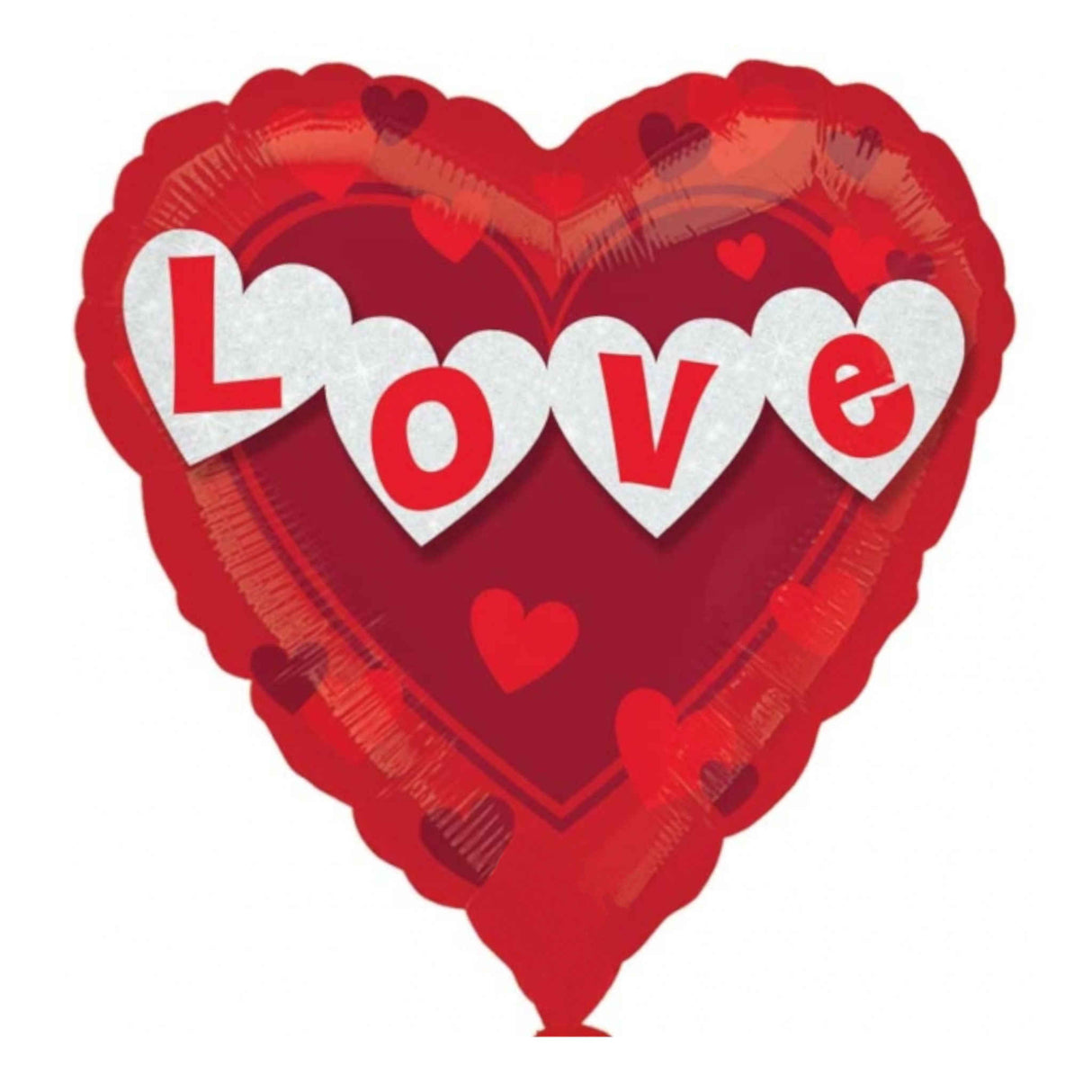 Jumbo Love Foil Banner Balloon | 32 inch